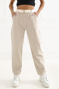 Pantalon en velours côtelé Italy Moda