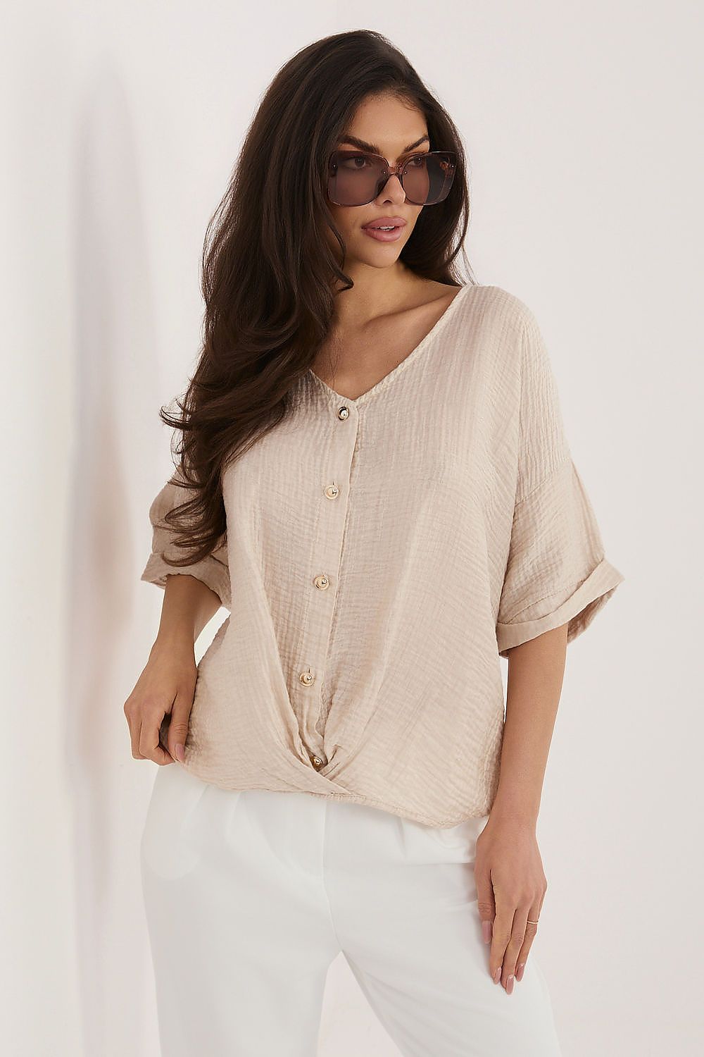  Chemise manche courte model 226471 Italy Moda 