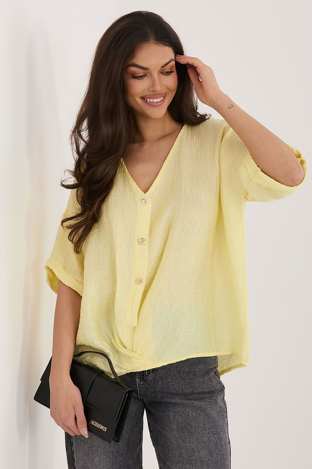  Chemise manche courte model 226472 Italy Moda 