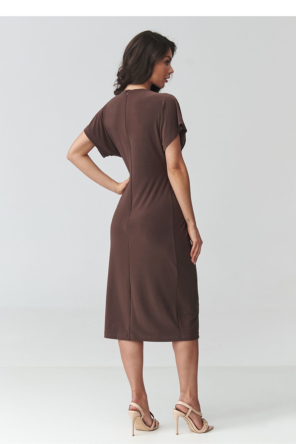  Robe de jour model 226855 Makadamia 