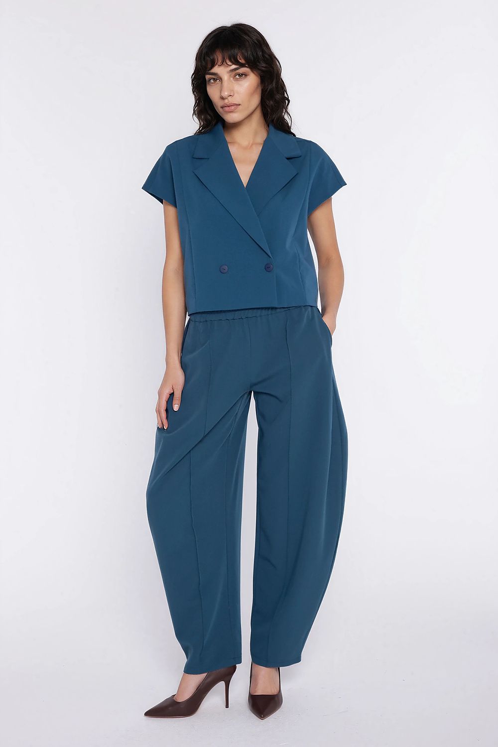 Pantalon femme model 227152 Nife 