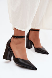 Escarpins talon large Step in style