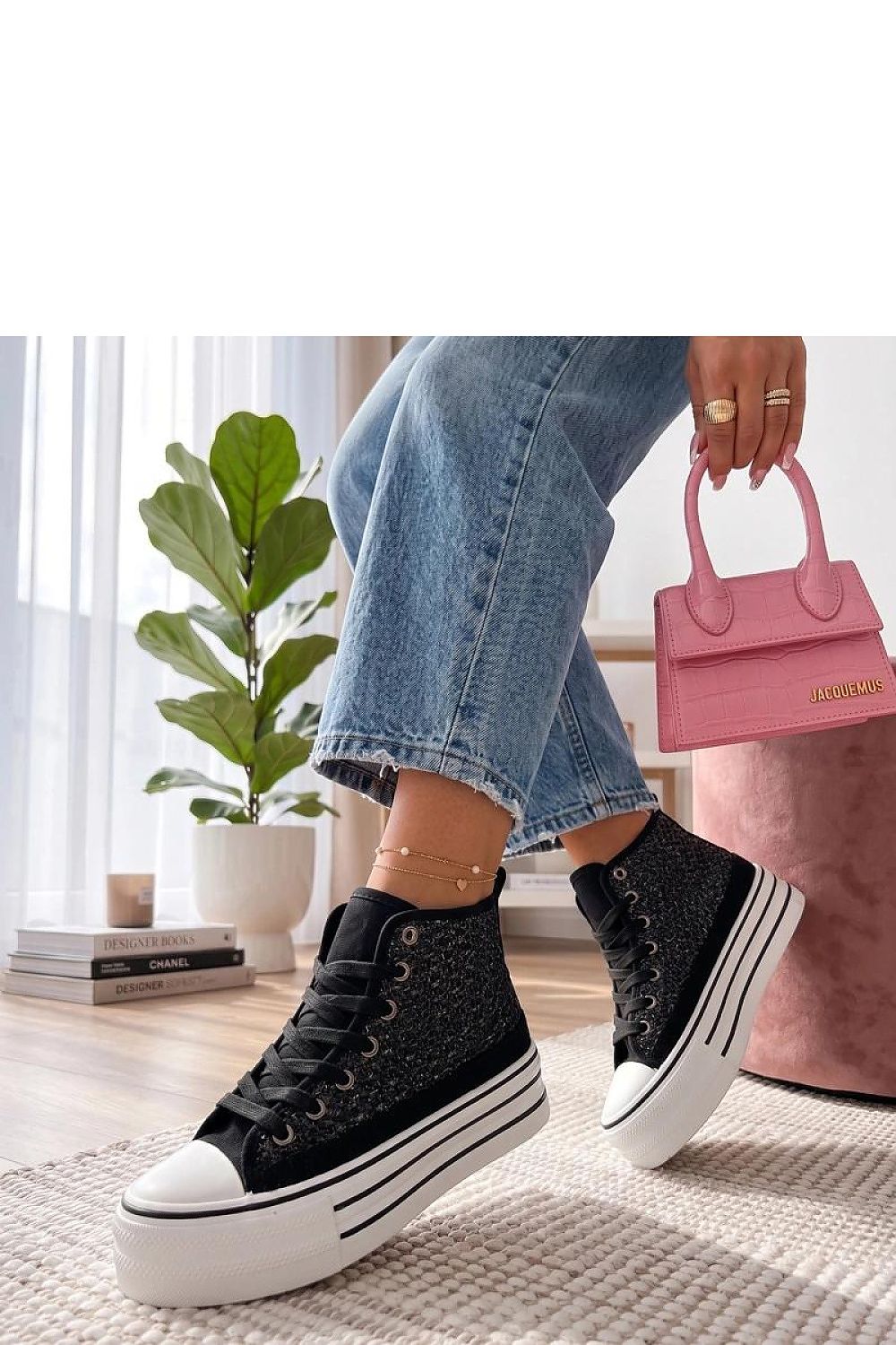  Baskets à plateforme model 227258 Solea 