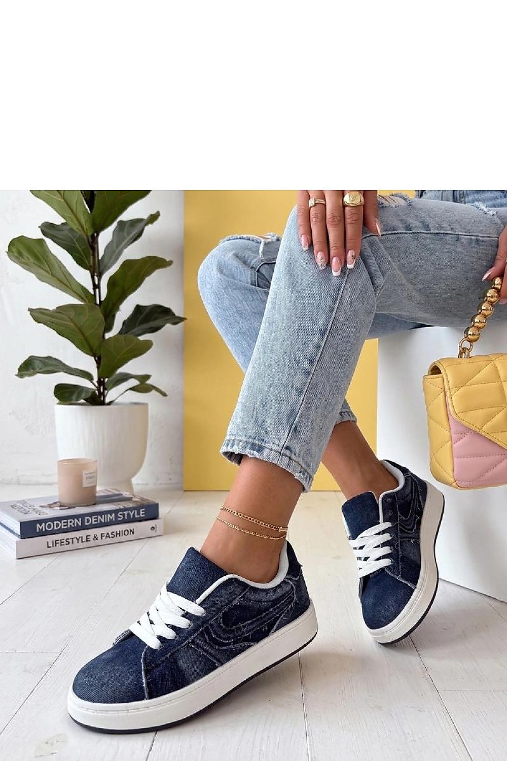  Baskets à plateforme model 227744 Solea 