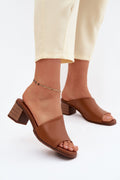 Des mules à talons model 227929 Step in style 