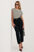  Pantalon en velours côtelé model 228358 Rue Paris 