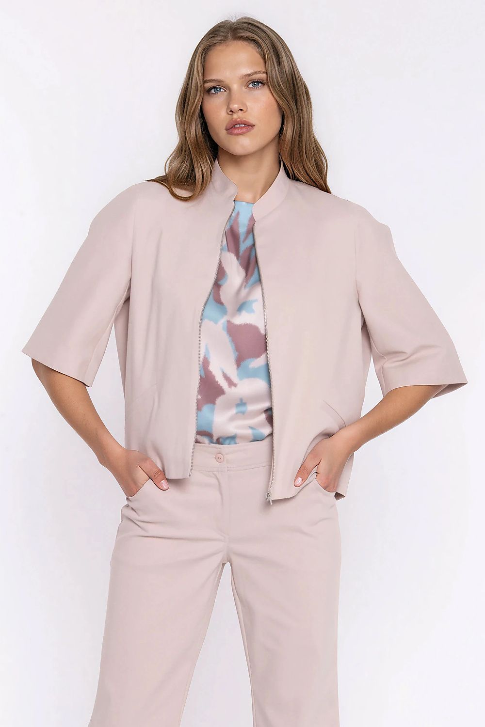  Veste en jean model 228923 Nife 