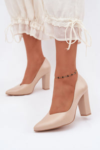 Escarpins talon large Step in style