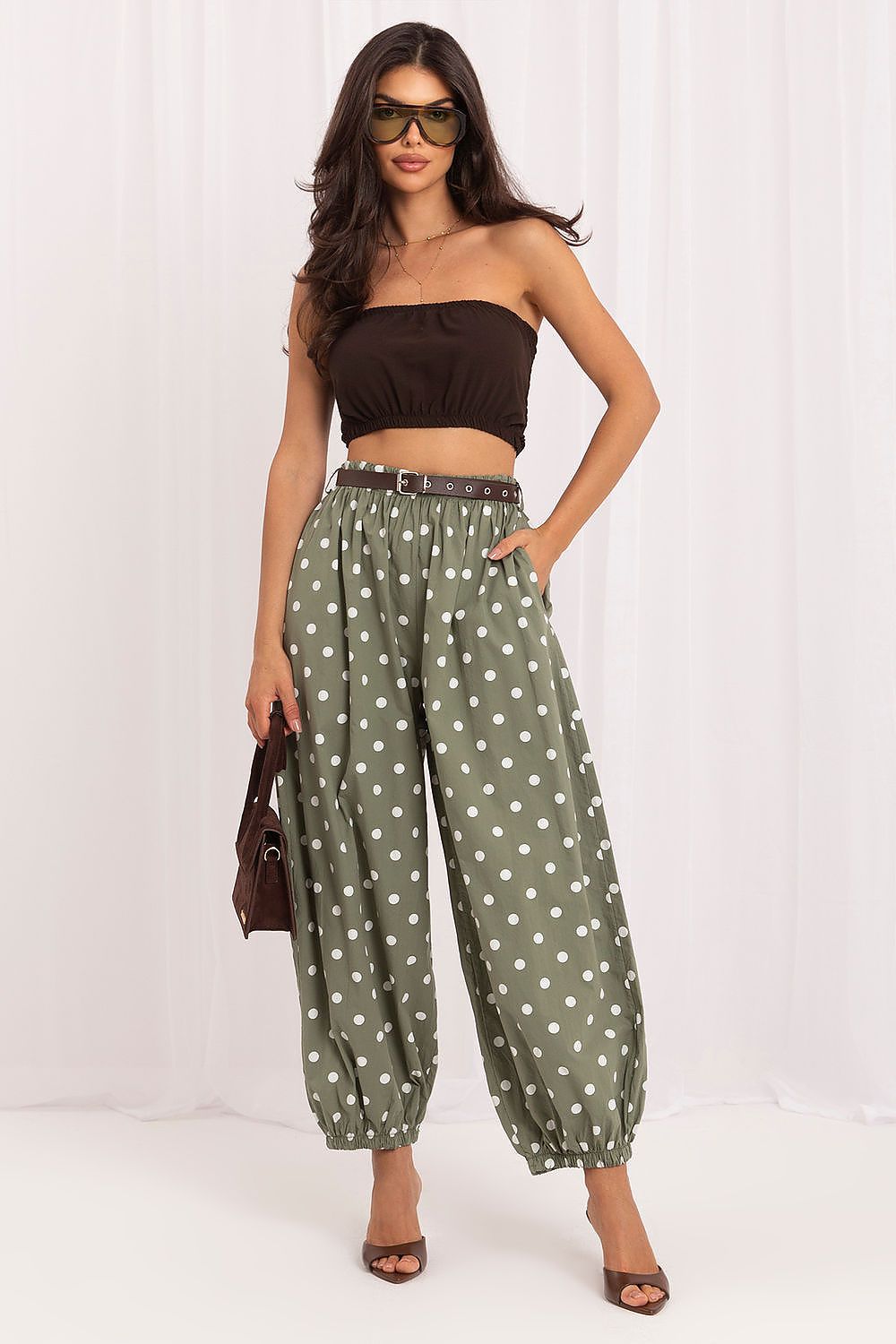  Pantalon femme model 229937 Italy Moda 