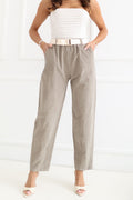  Pantalon en velours côtelé model 230168 Italy Moda 