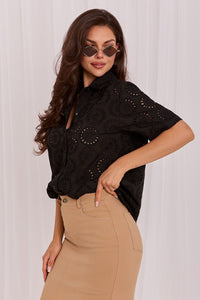 Chemise manche courte Lakerta