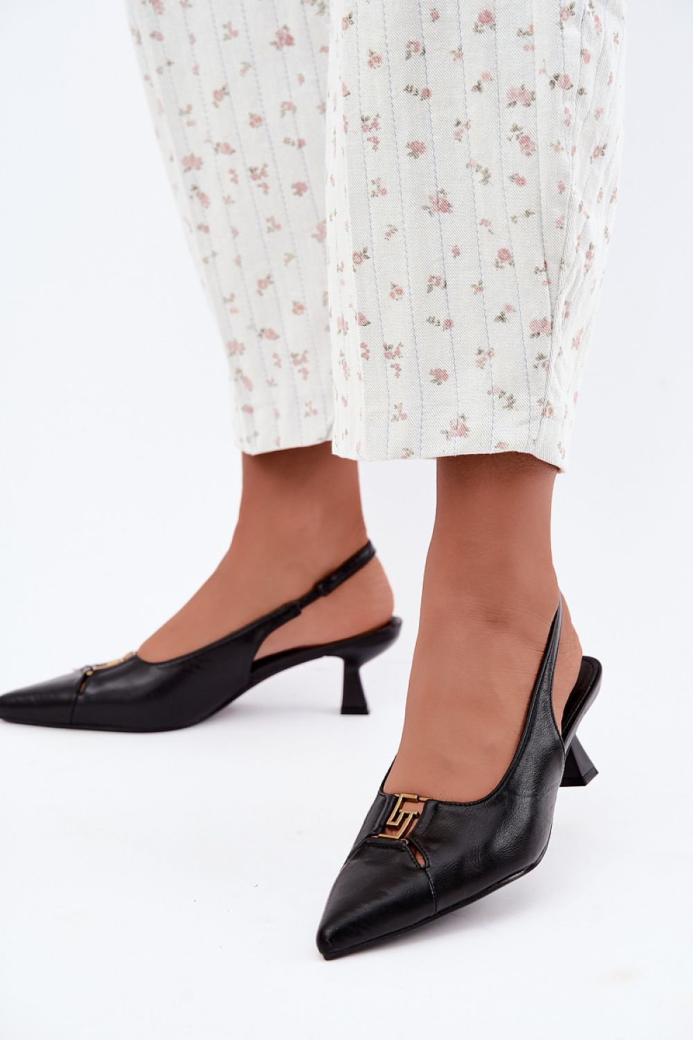  Escarpins talon large model 230718 Step in style 