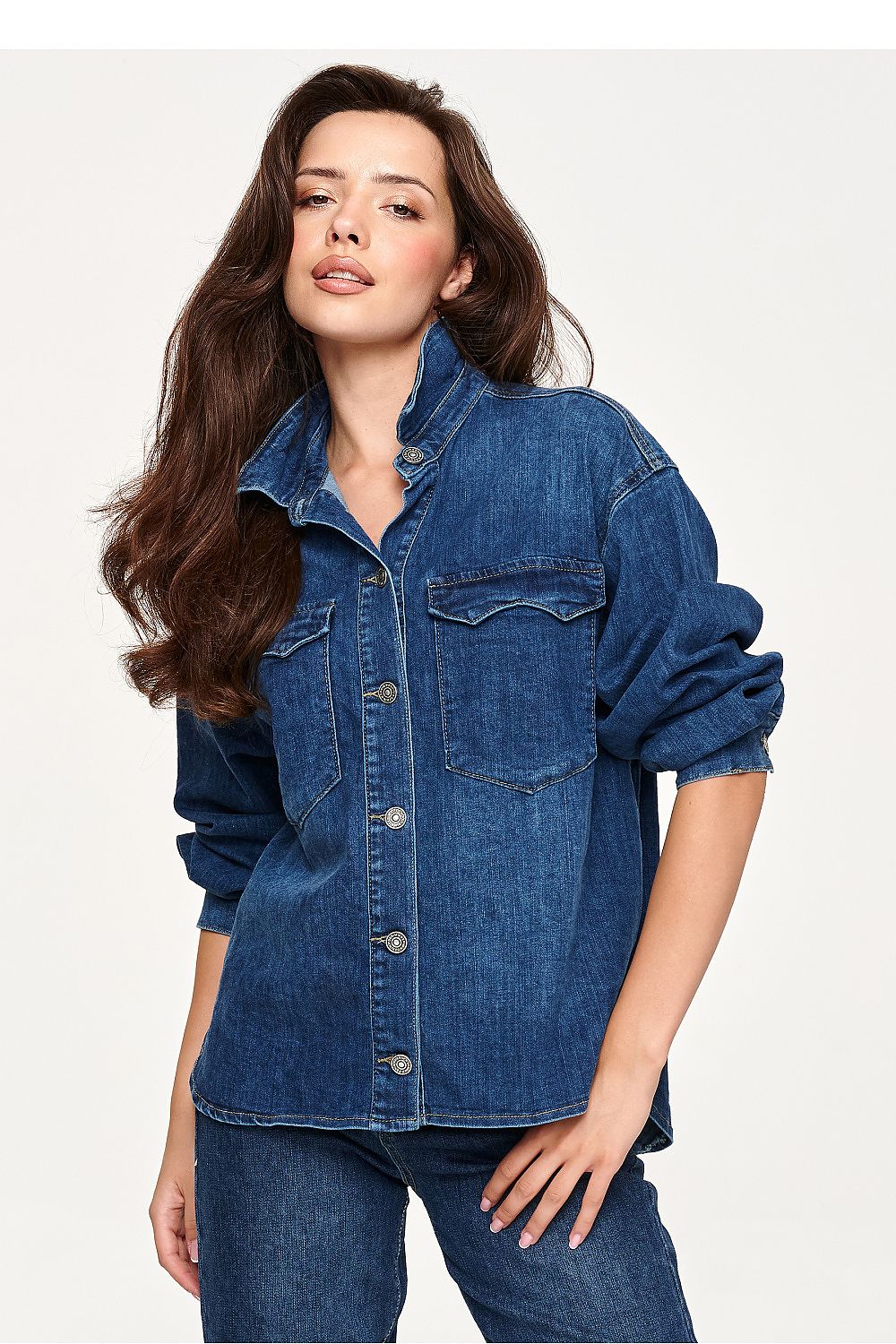  Chemise manche longue model 230871 Makadamia 