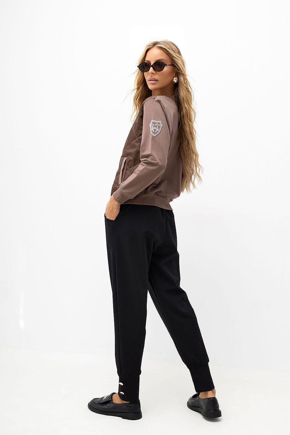  Pantalon femme model 230879 Italy Moda 
