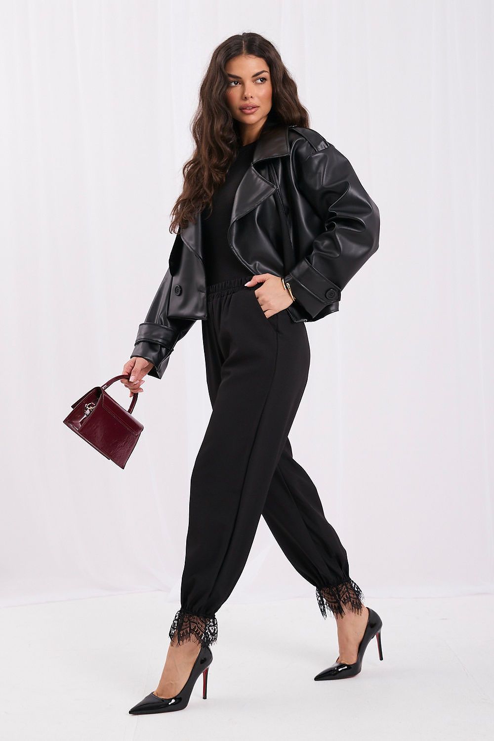  Pantalon femme model 231926 Italy Moda 