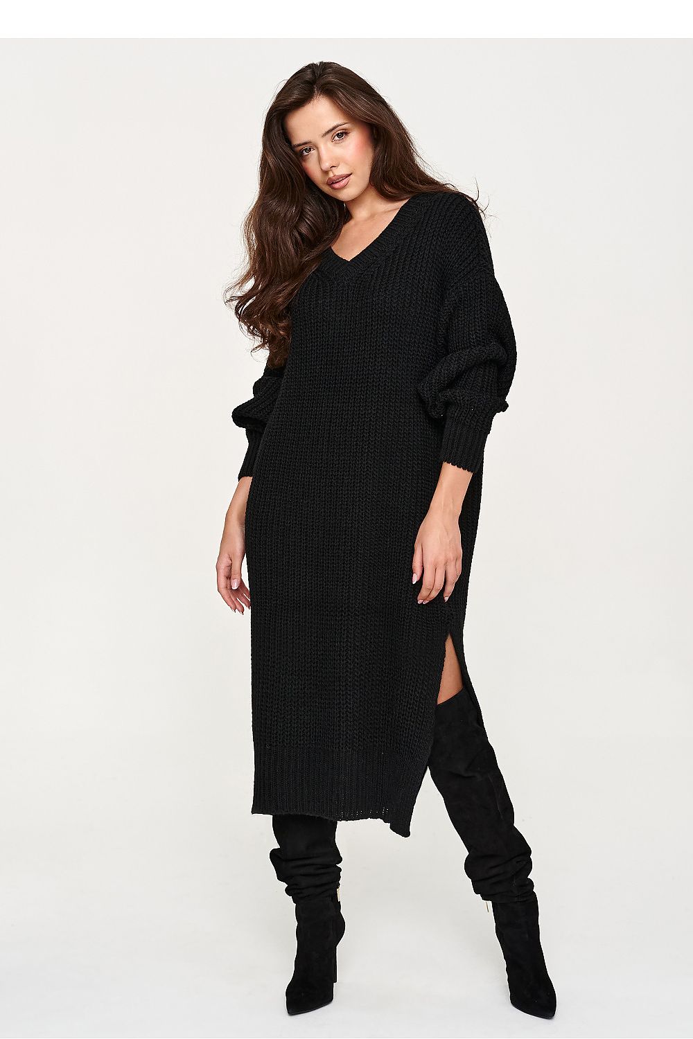  Robe de jour model 232047 Makadamia 