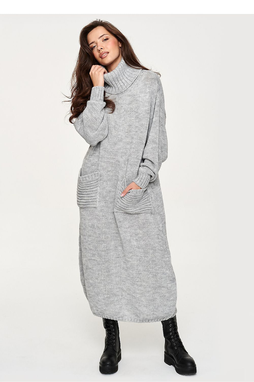  Robe de jour model 232053 Makadamia 