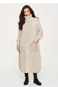  Robe de jour model 232057 Makadamia 