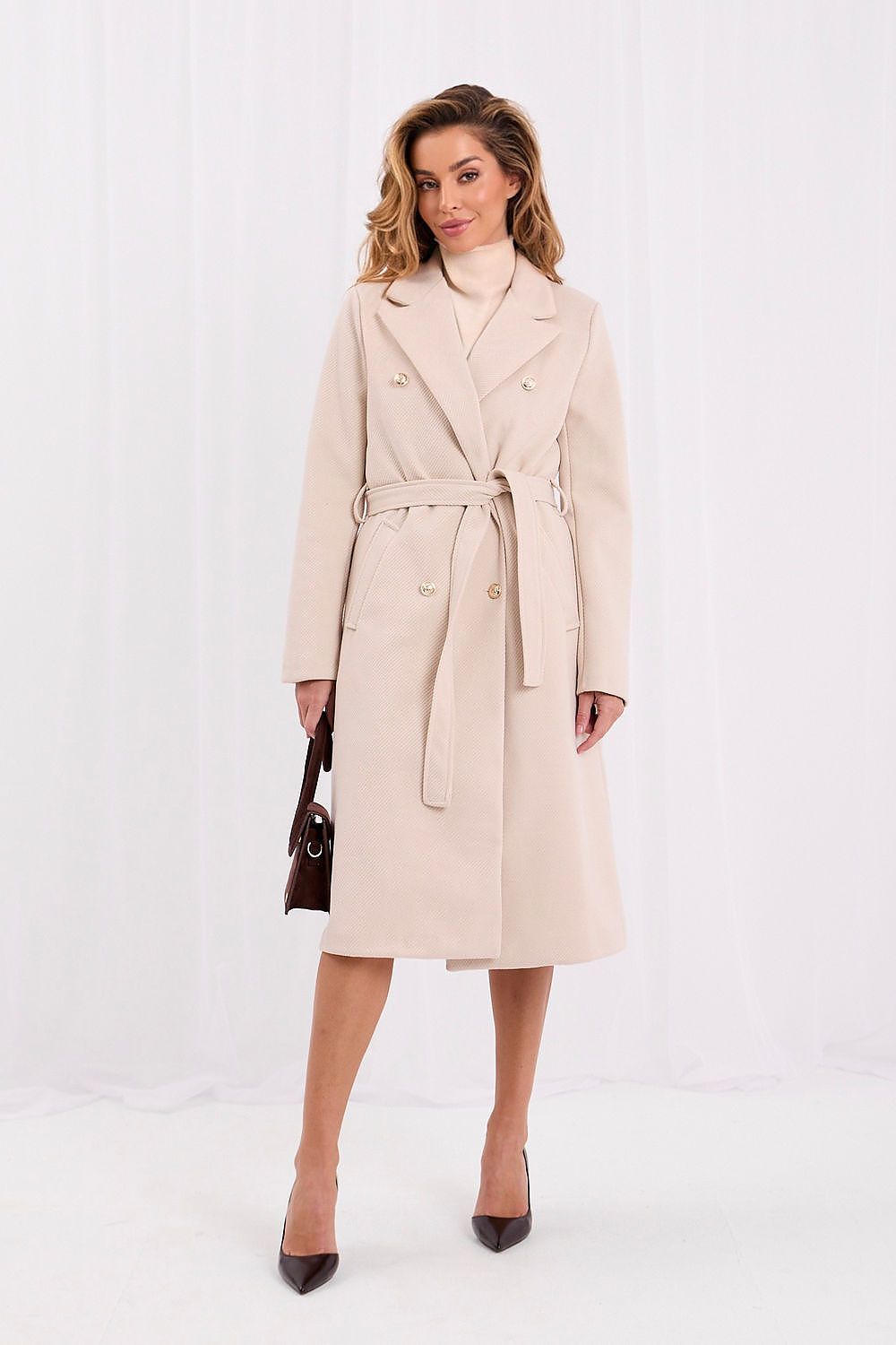  Manteau model 232541 Factory Price 