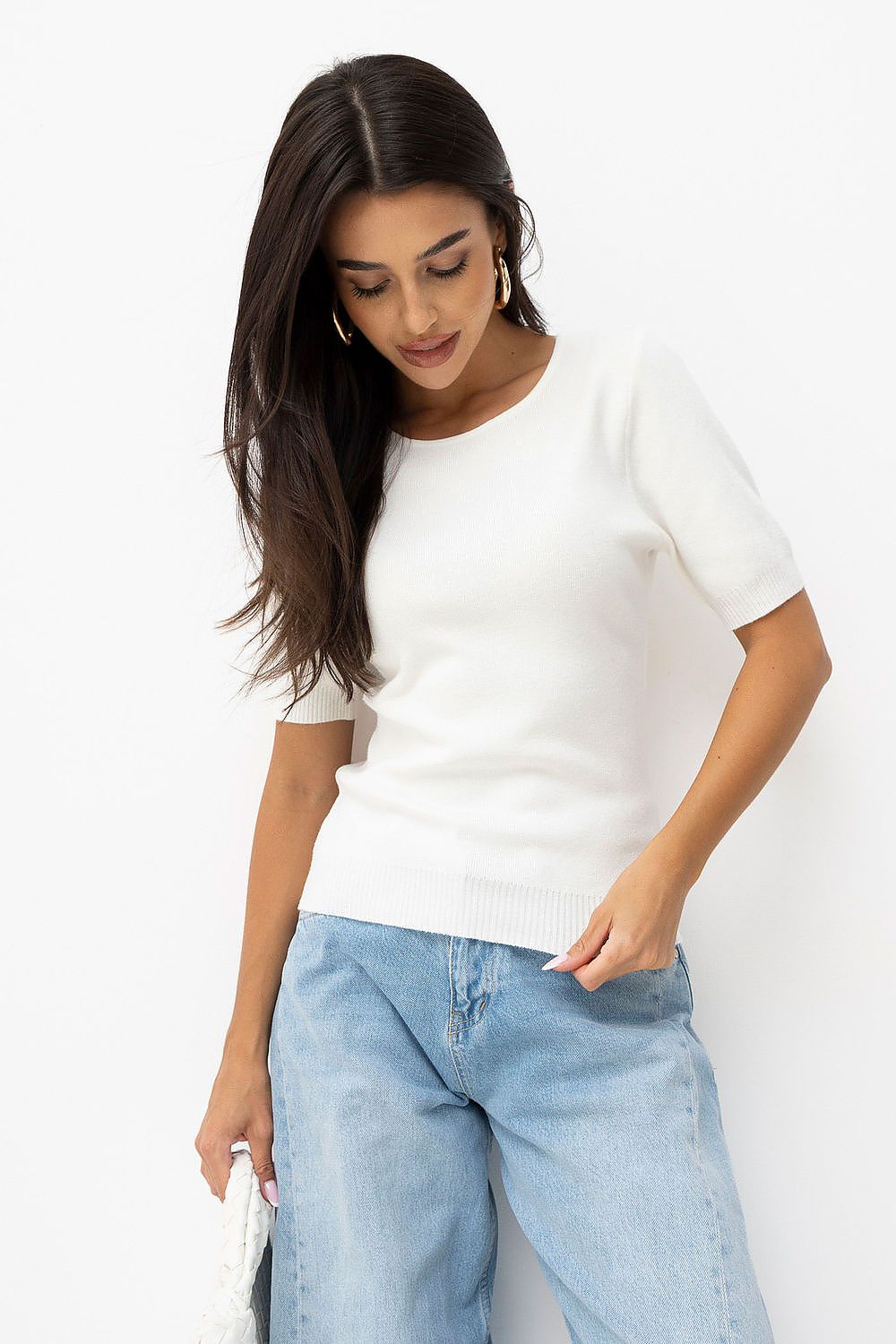  Pull à manches courtes model 232578 Factory Price 