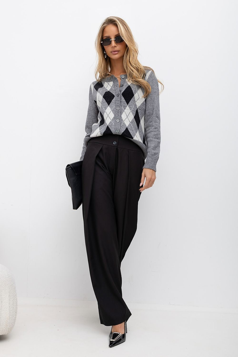  Pantalon femme model 232766 Italy Moda 