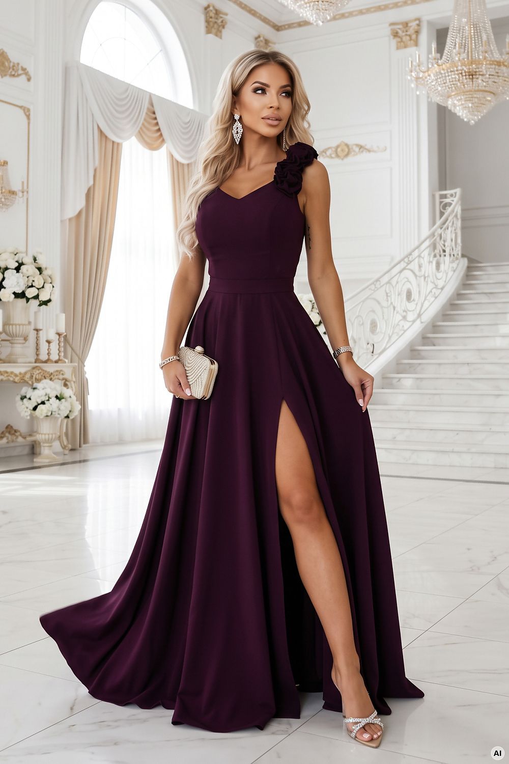  Robe longue model 232815 Numoco 