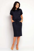  Robe de jour model 60139 awama 
