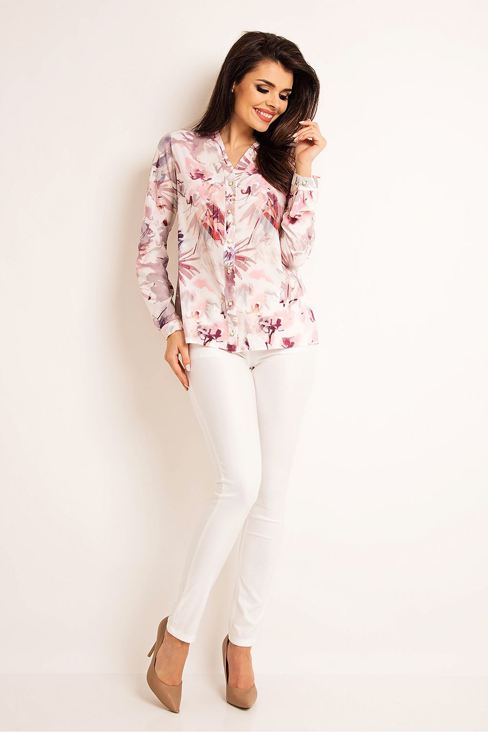  Chemise manche longue model 80497 awama 