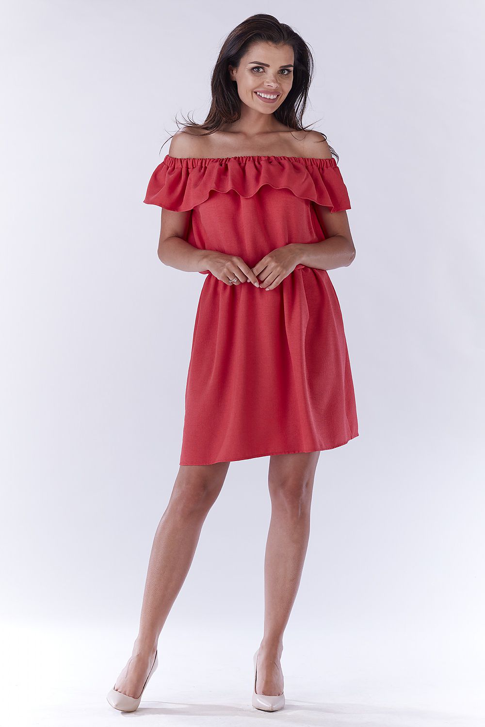  Robe de jour model 90499 awama 