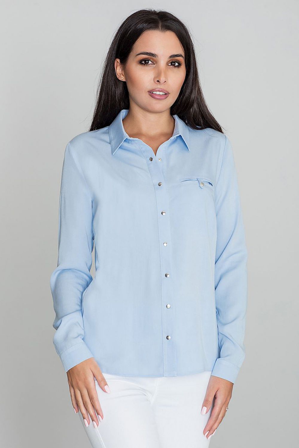  Chemise manche longue model 111030 Figl 