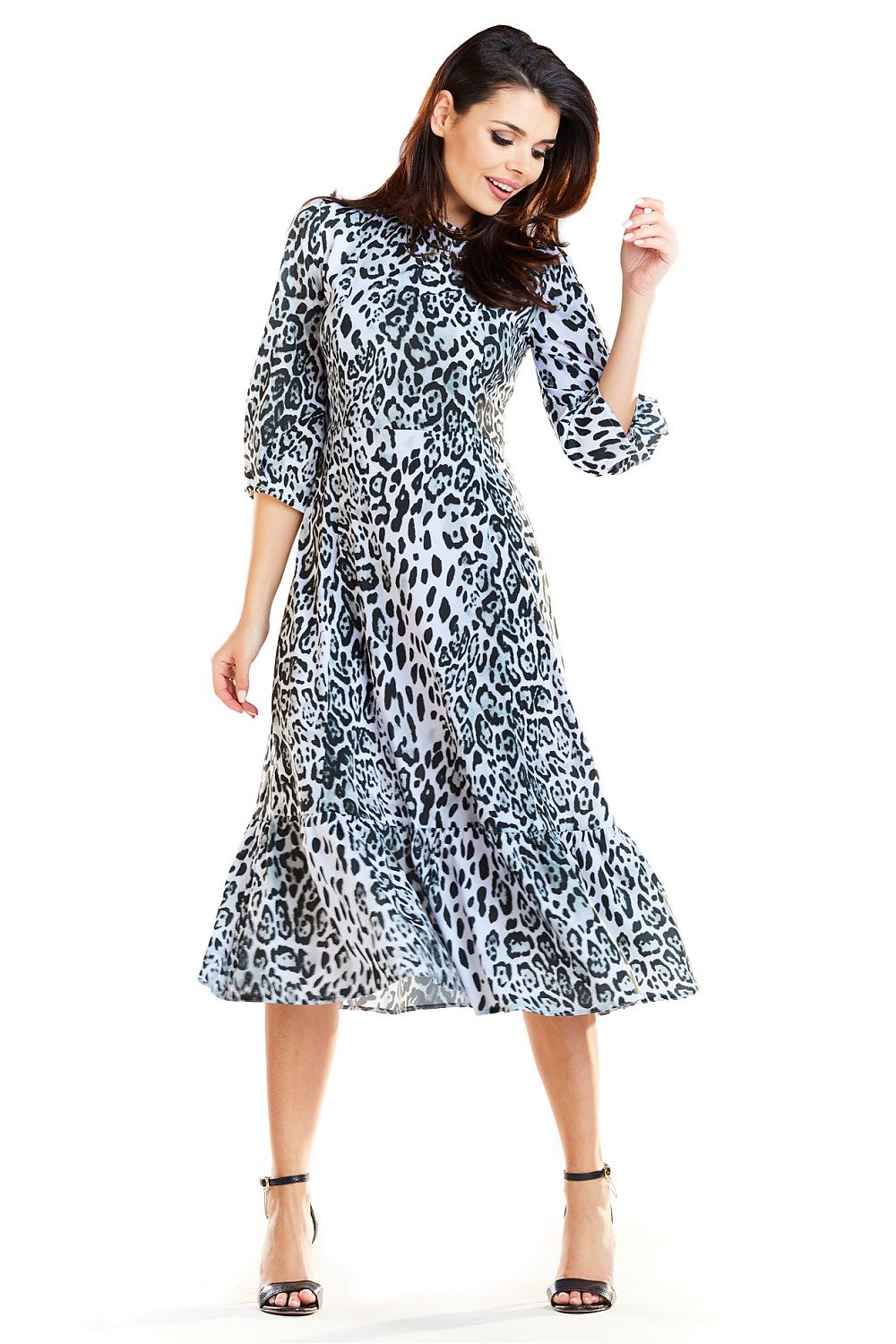  Robe de jour model 129904 awama 
