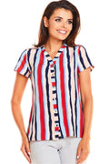  Chemise manche courte model 129980 awama 
