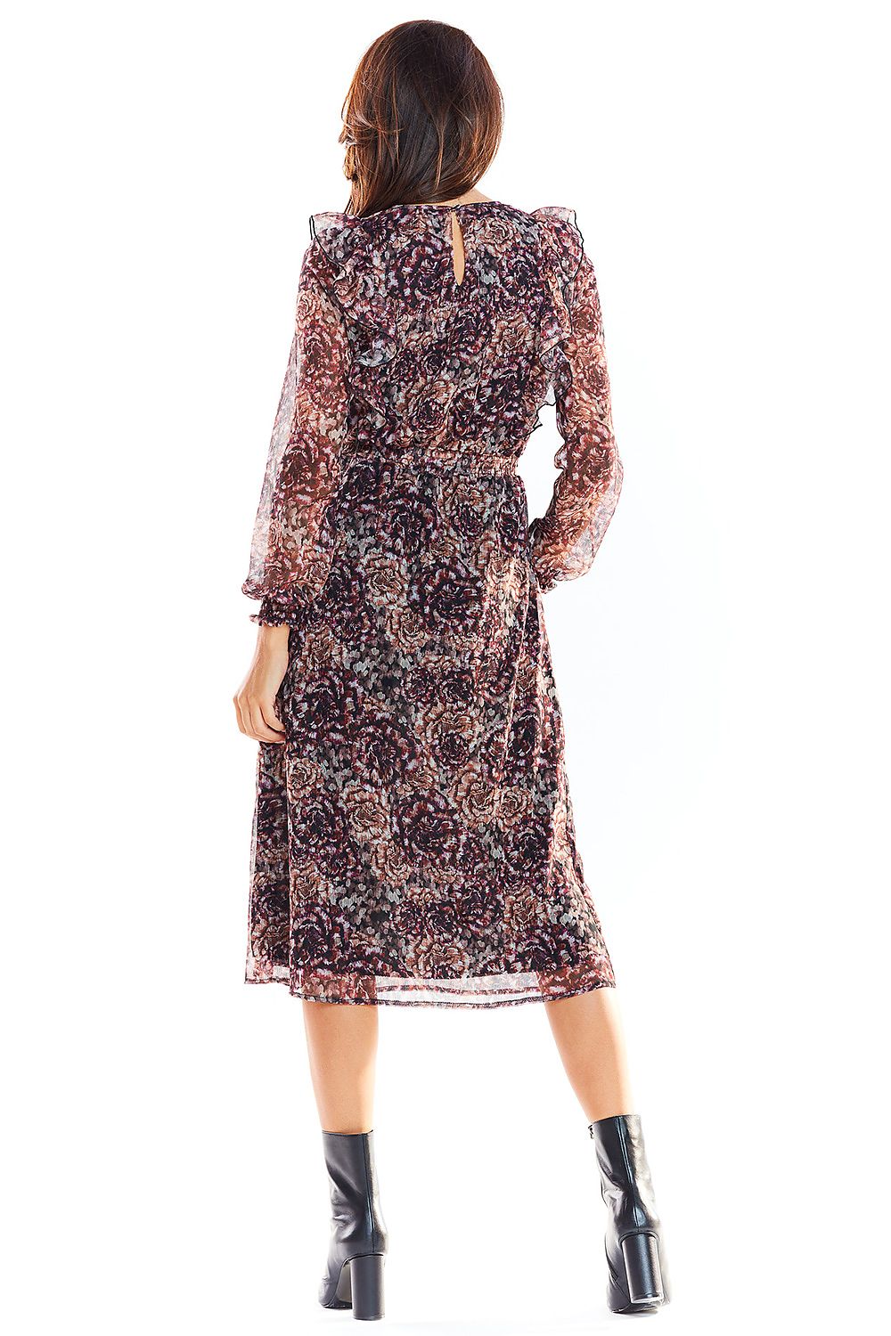  Robe de cocktail model 139502 awama 