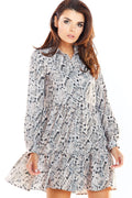 Robe de jour model 139536 awama 