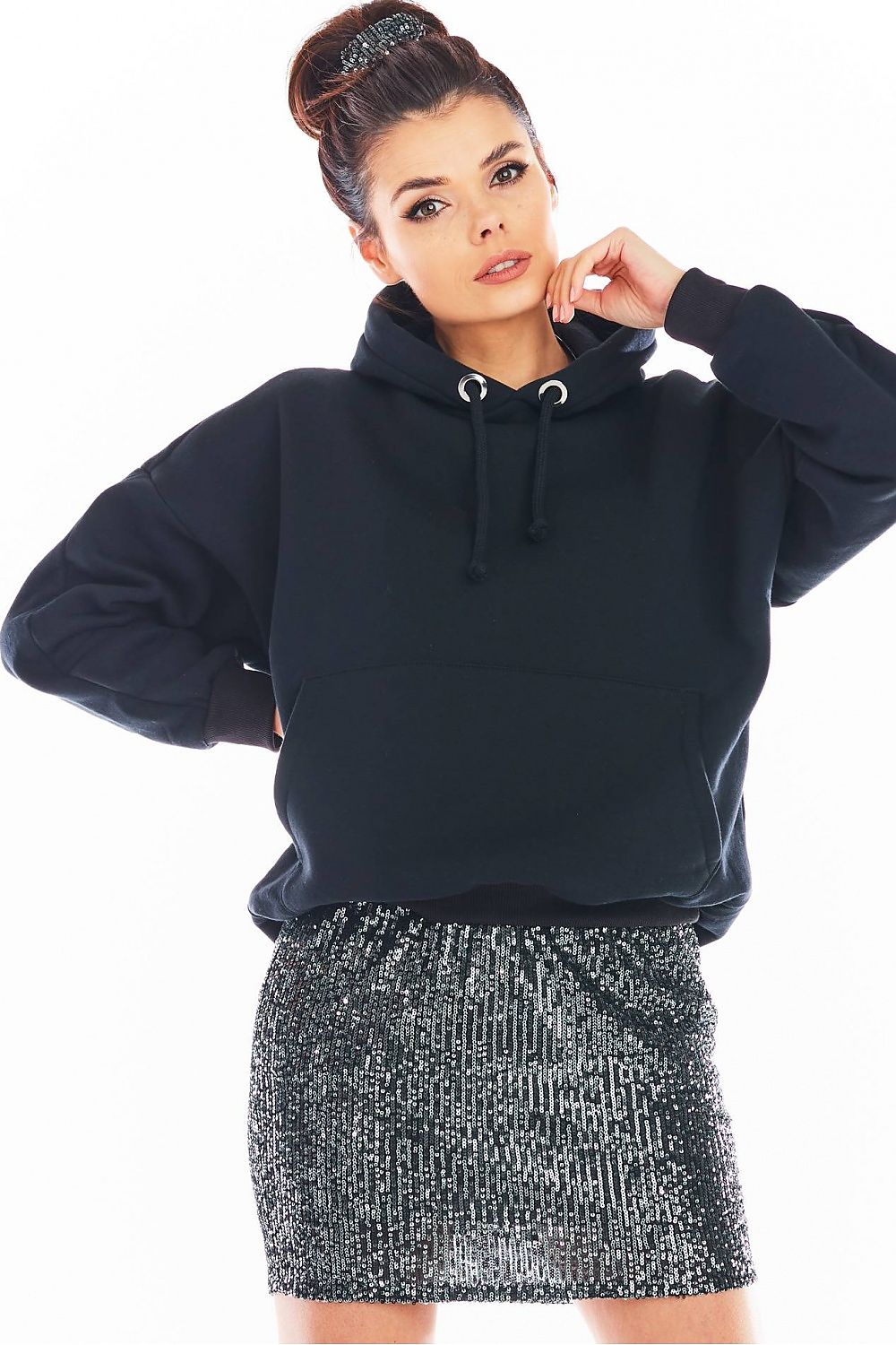  Jupe courte model 150754 awama 