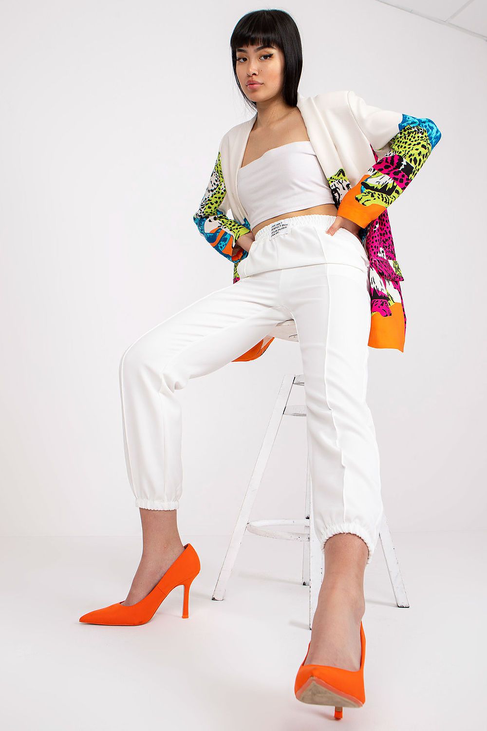  Pantalon femme model 167003 Italy Moda 