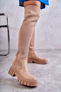 Bottes cuissardes Step in style
