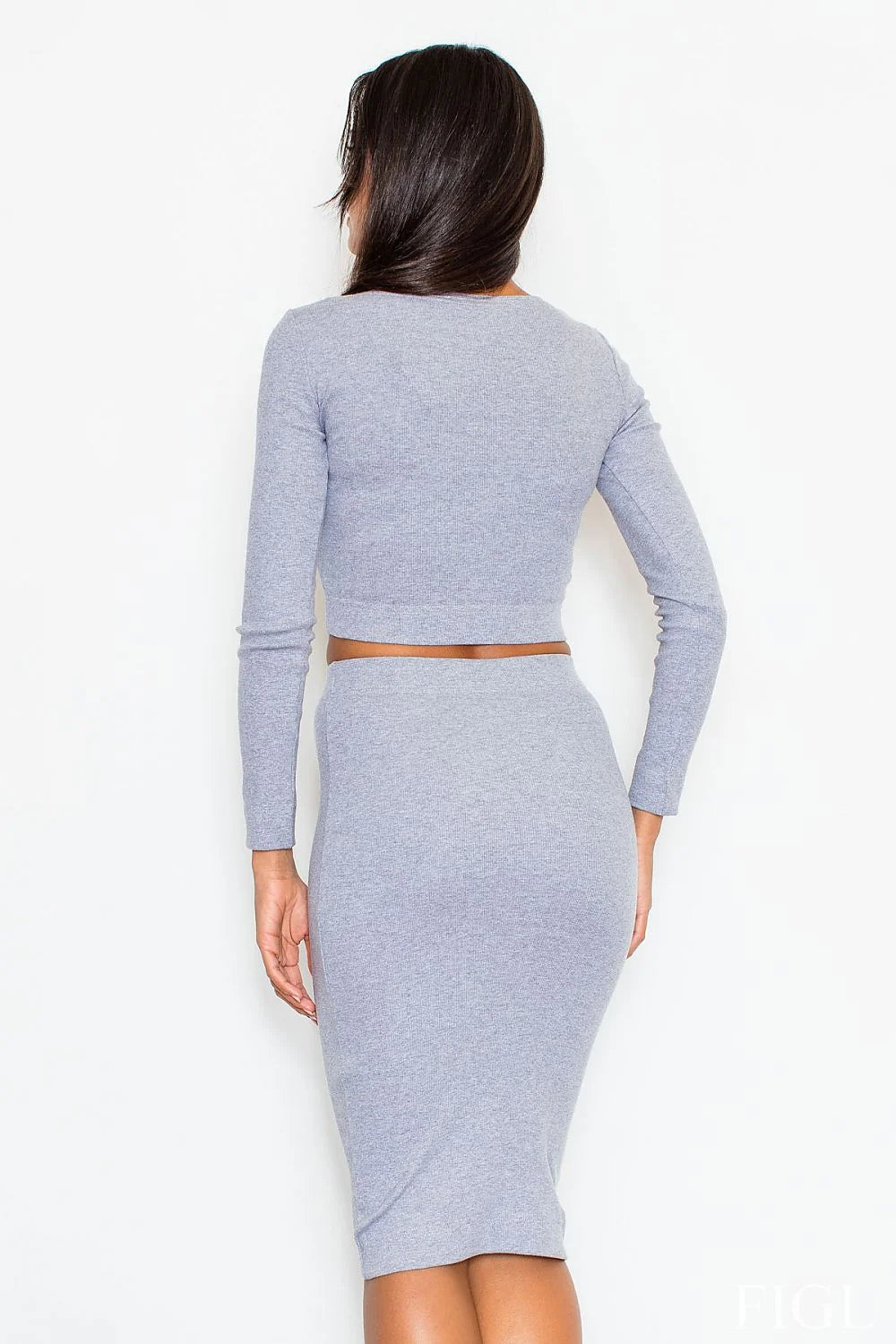 Ensemble deux pièces coton moderne élégant et confortable pour femmes mode décontractée silhouette mise en valeur