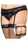 Ensemble lingerie noire dentelle sexy motifs floraux bretelles ajustables séduction glamour femmes tendance raffinée