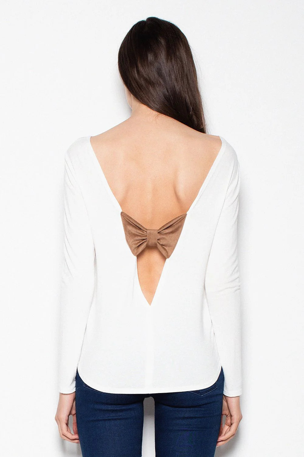 Haut manches longues coton décontracté vert olive élégant confortable col bateau mode féminine moderne