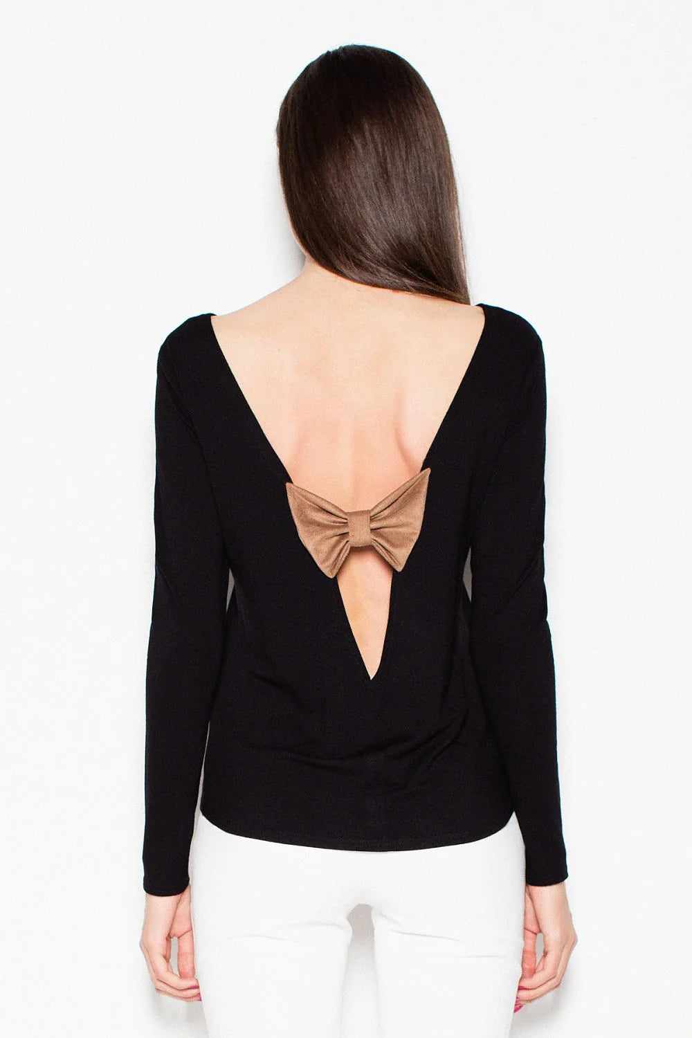 Haut manches longues coton décontracté vert olive élégant confortable col bateau mode féminine moderne