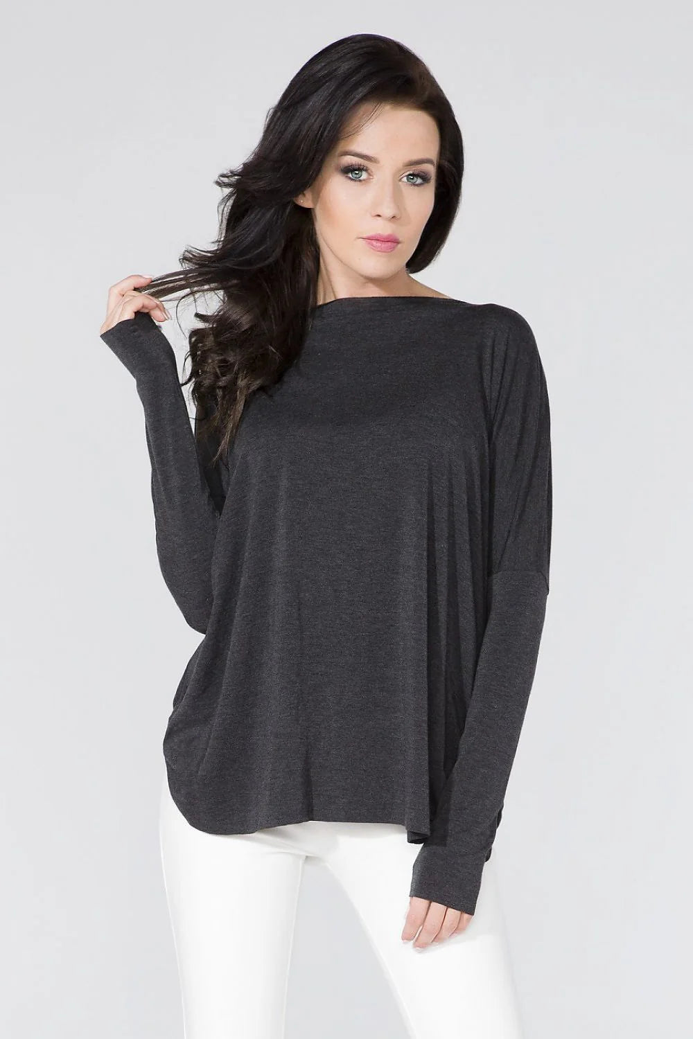 Haut manches longues coton style décontracté confort élégant pour toutes occasions mode casual chic