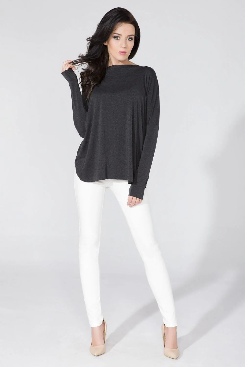 Haut manches longues coton style décontracté confort élégant pour toutes occasions mode casual chic