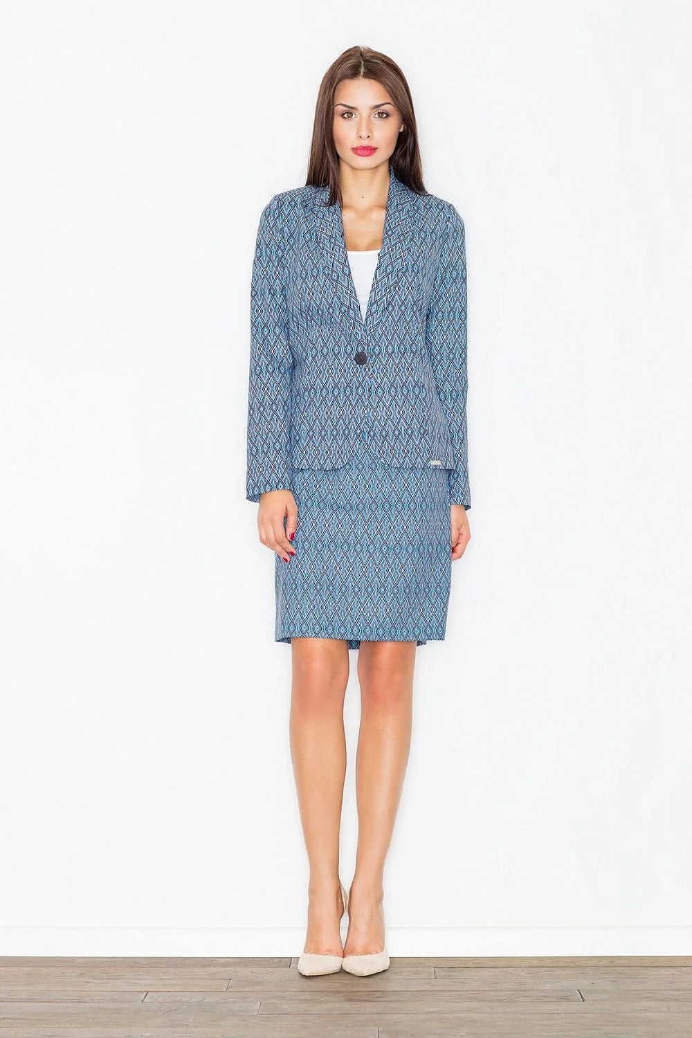 Jupe crayon polyester élégante motifs paisley moderne style décontracté confort bureau dîner femmes tendance