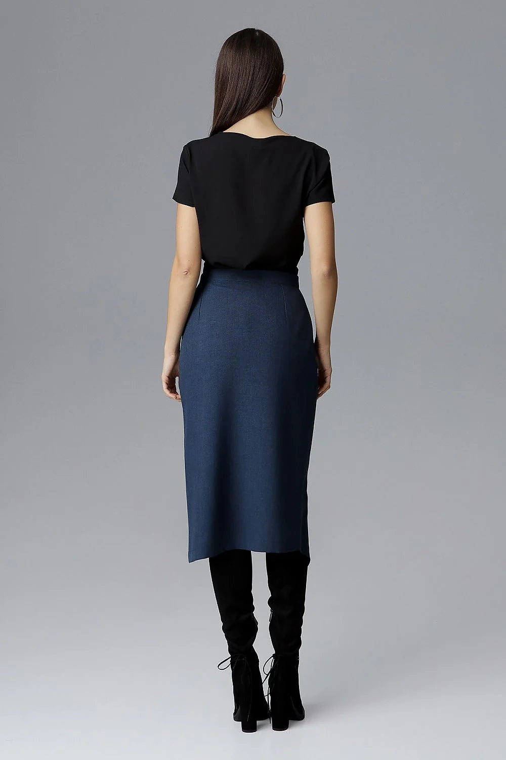 Jupe en soie asymétrique chic et moderne pour femme élégante soirée ou bureau tendance