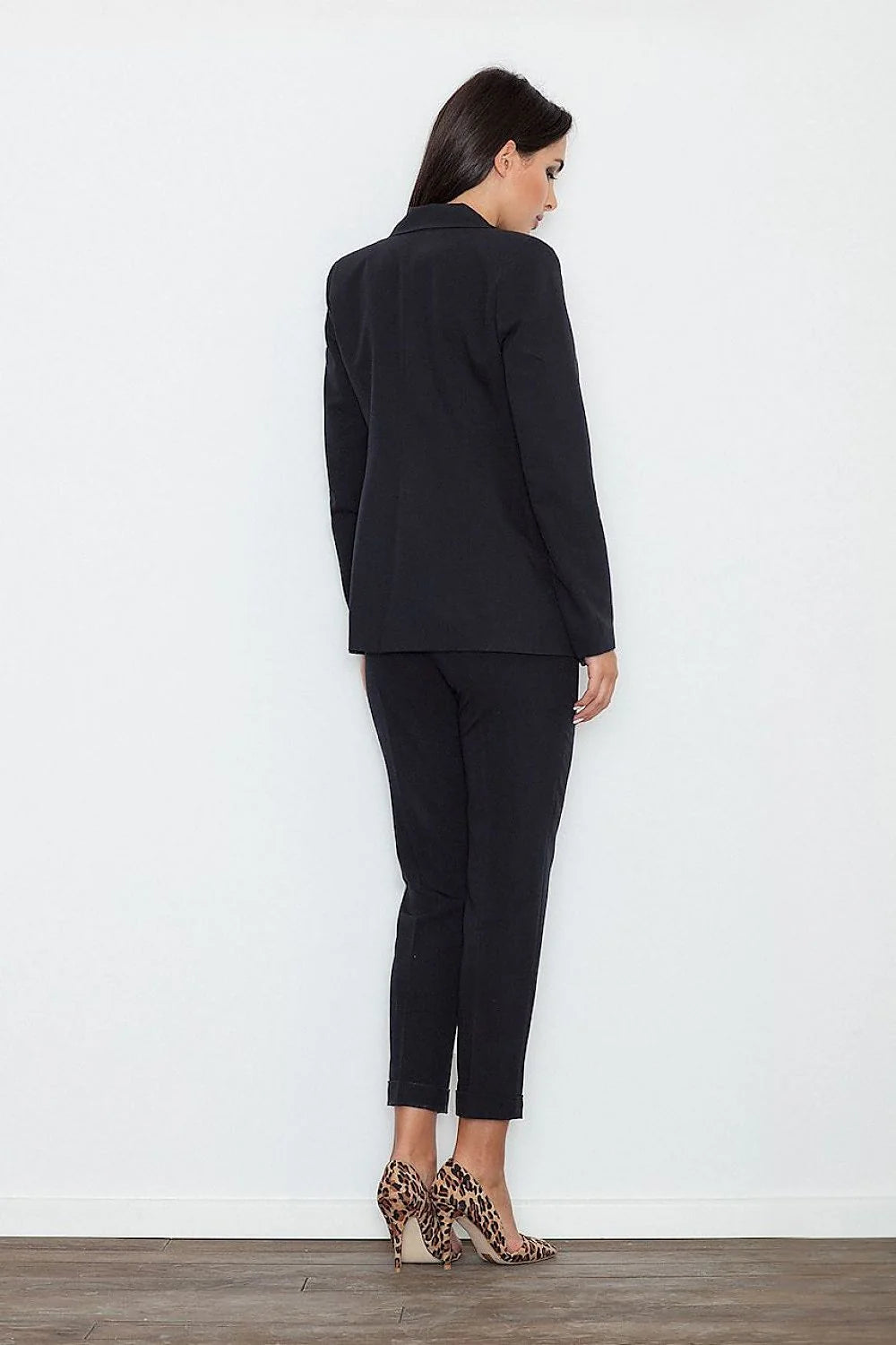 Pantalon femme en coton élégant et confortable pour bureau ou soirée mode intemporelle