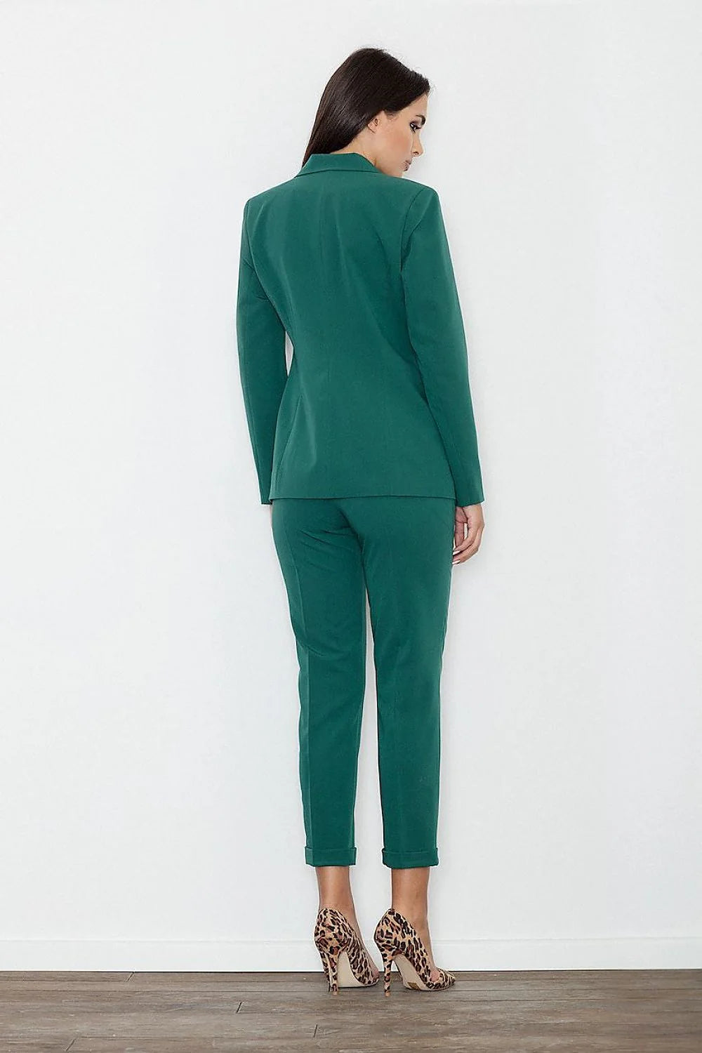 Pantalon femme en coton élégant et confortable pour bureau ou soirée mode intemporelle
