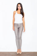 Pantalon femme Figl coton chic élégant ajusté confortable idéal silhouette moderne usage quotidien tendance