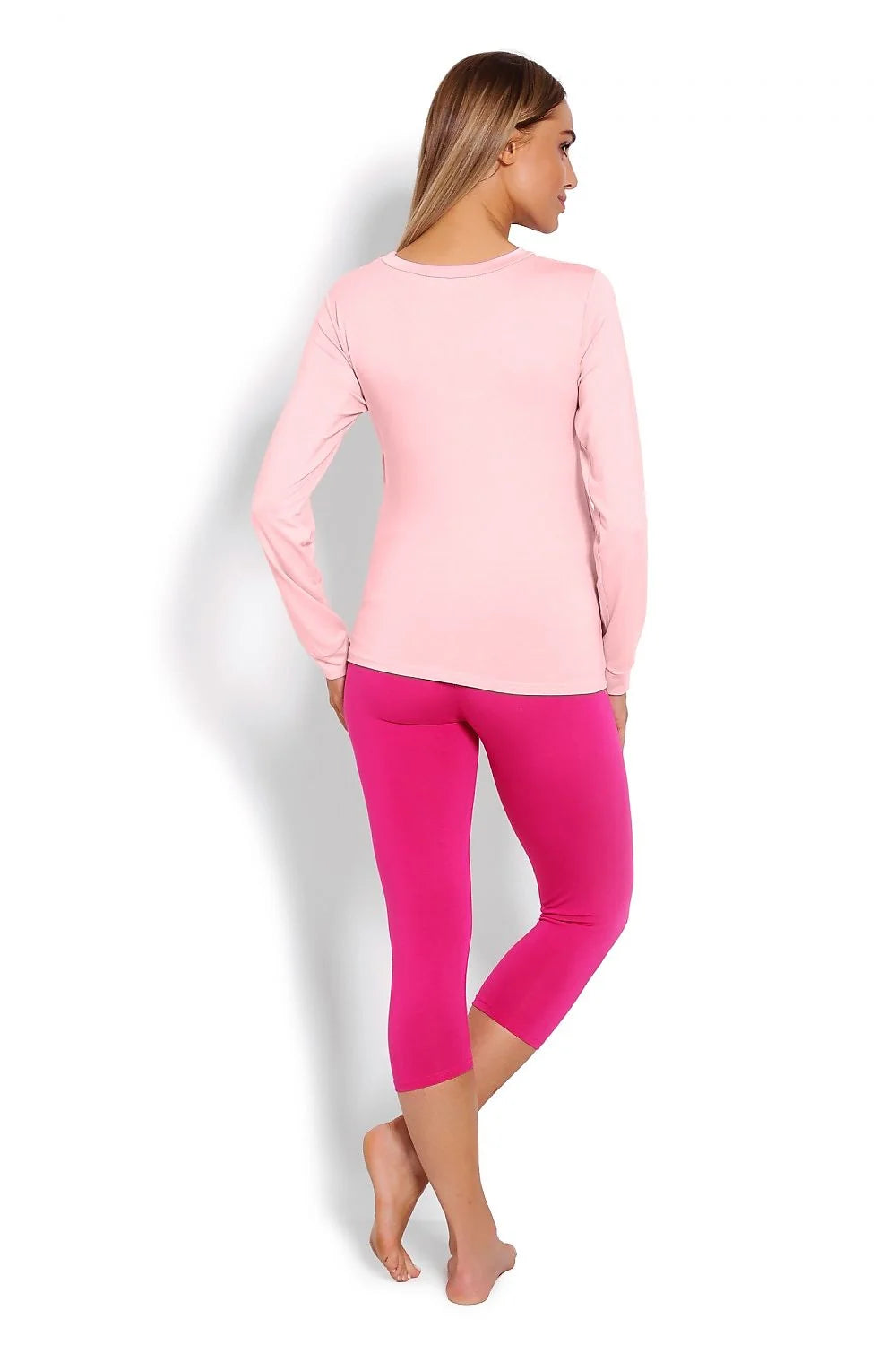 Pyjama maternité coton confort design ludique imprimé nuages manches longues pour futures mamans élégantes