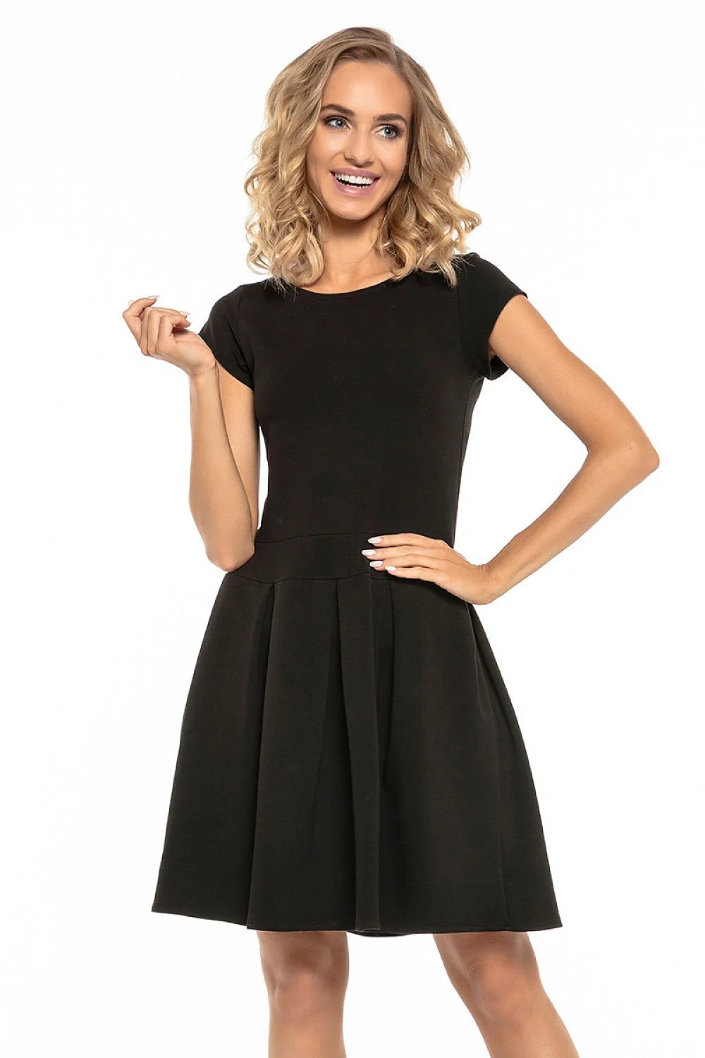 Robe bleue en coton décontractée élégante et confortable pour toutes occasions chics et décontractées